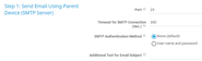 Step 1: Send Email Using Parent Device (SMTP Server)